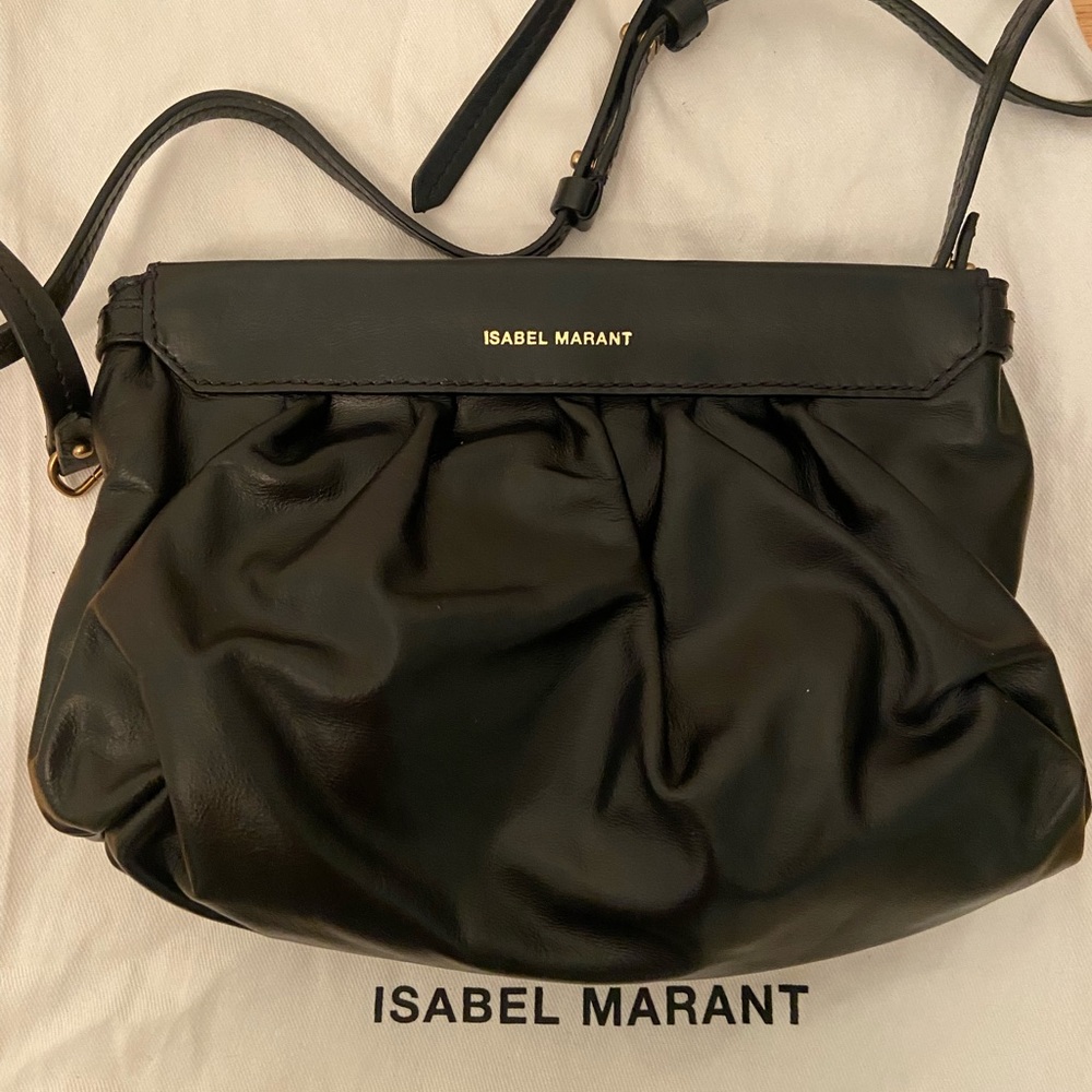 ISABEL MARANT LUZES LEATHER BAG Excellent Condition FLAW!